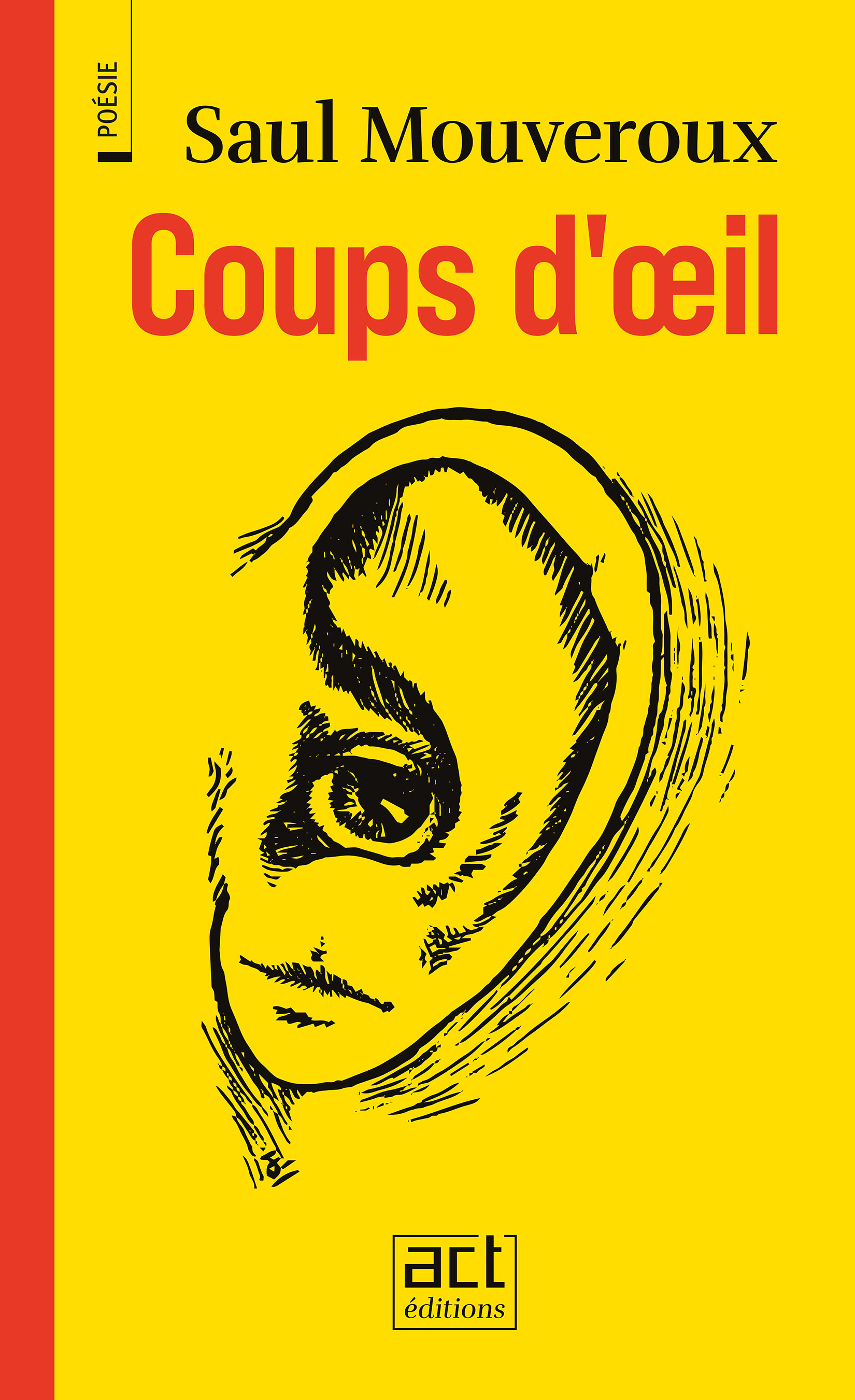 Dans une oreille, un oeil nous regarde.